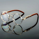 Round Double Bridge Sunglasses – Unisex Fit, Gradient Lenses & Modern Design