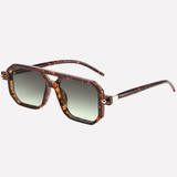 Aviator Sunglasses – Unisex, Square Frame & UV400 Protection