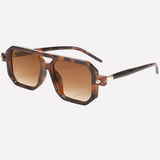 Aviator Sunglasses – Unisex, Square Frame & UV400 Protection