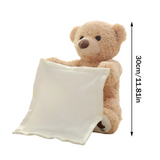 Davy Interactive Plush Teddy Bear Toy for Toddlers | Unisex Soft Cuddly Companion