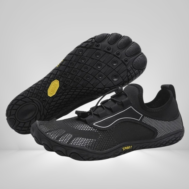 Unisex Quick-Dry Lace Water Shoes - Lightweight, Breathable, Slip-Resistant Aquatic Footwear