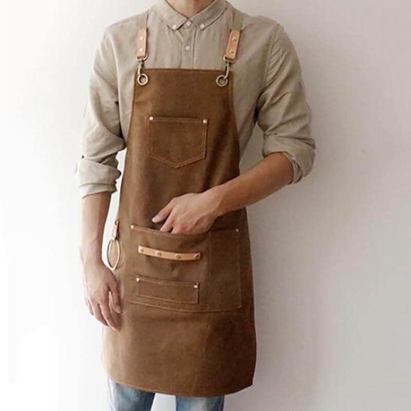 Vintage Davy Chef Apron | Stylish & Durable Kitchen Apron for Cooking & Baking