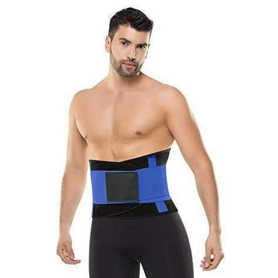 Davy Men's Waist Trainer - Slimming Sweat Belt for Effective Belly Fat Burn & Enhanced Workout Performance