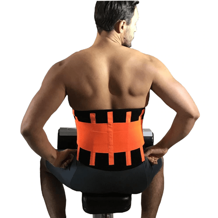 Davy Men's Waist Trainer - Slimming Sweat Belt for Effective Belly Fat Burn & Enhanced Workout Performance