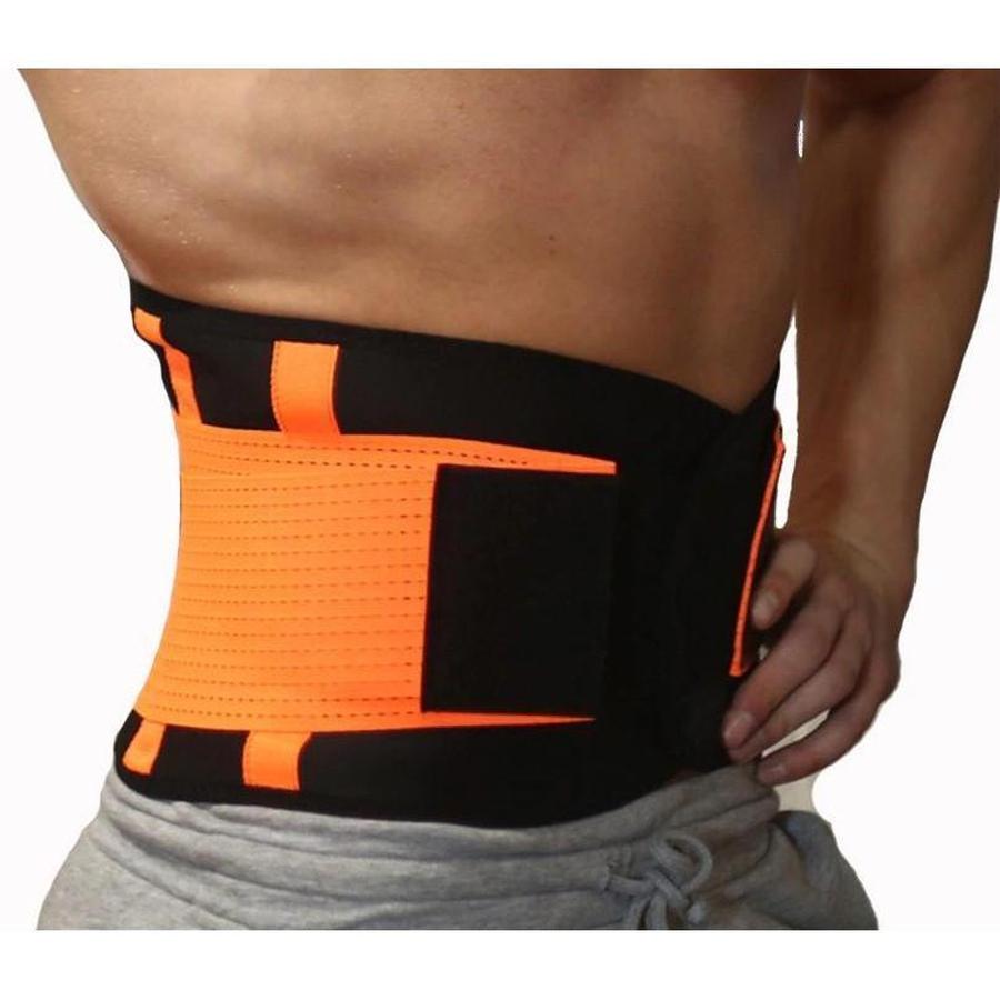 Davy Men's Waist Trainer - Slimming Sweat Belt for Effective Belly Fat Burn & Enhanced Workout Performance