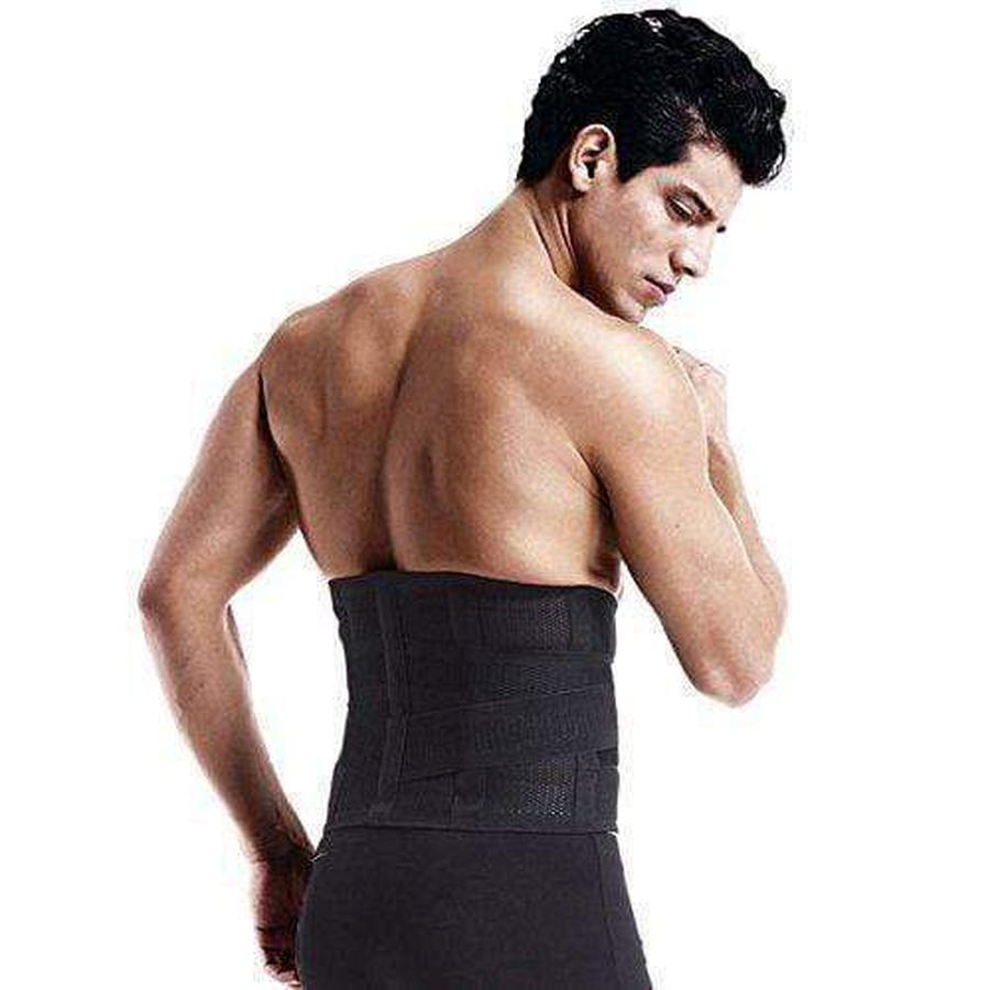 Davy Men's Waist Trainer - Slimming Sweat Belt for Effective Belly Fat Burn & Enhanced Workout Performance
