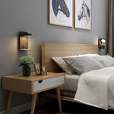 Davy Wall Light with USB-C Charger & 330° Swivel - Modern LED Fixture for Home & Office