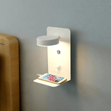 Davy Wall Light with USB-C Charger & 330° Swivel - Modern LED Fixture for Home & Office