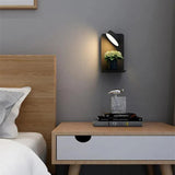 Davy Wall Light with USB-C Charger & 330° Swivel - Modern LED Fixture for Home & Office