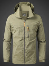 Davy Men's Waterproof & Windproof Outdoor Jacket - Versatile All-Activity Gear for Hiking, Camping & More