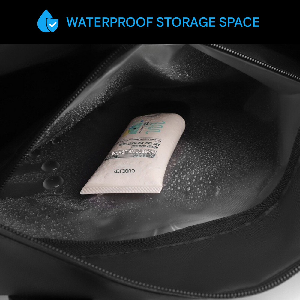 Davy FlexBag Pro | Waterproof Sports Bag with Dedicated Shoe Compartment - Ideal for Gym, Travel & Outdoor Activities