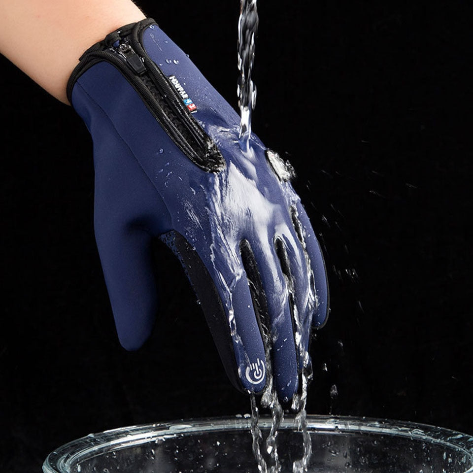 Davy Waterproof Thermal Winter Gloves with Touchscreen Capability - Ultimate Cold Weather Protection