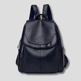 Enhanced Product Title: "Davy Women's Anti-Theft Leather Backpack - Stylish Embossed Design for Secure Travel" 

This title includes keywords that potential buyers might search for, while also emphasizing the product's unique features and benefits.