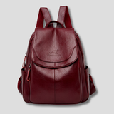 Enhanced Product Title: "Davy Women's Anti-Theft Leather Backpack - Stylish Embossed Design for Secure Travel" 

This title includes keywords that potential buyers might search for, while also emphasizing the product's unique features and benefits.