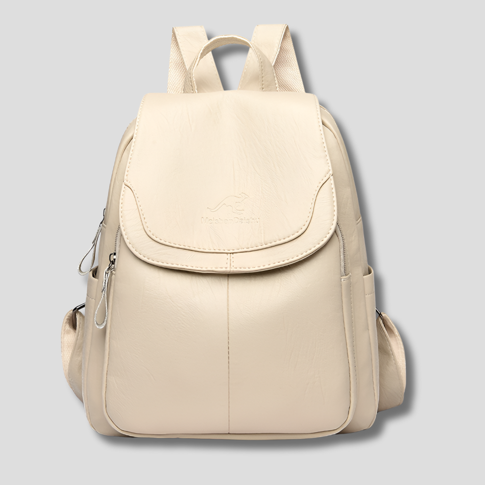 Enhanced Product Title: "Davy Women's Anti-Theft Leather Backpack - Stylish Embossed Design for Secure Travel" 

This title includes keywords that potential buyers might search for, while also emphasizing the product's unique features and benefits.