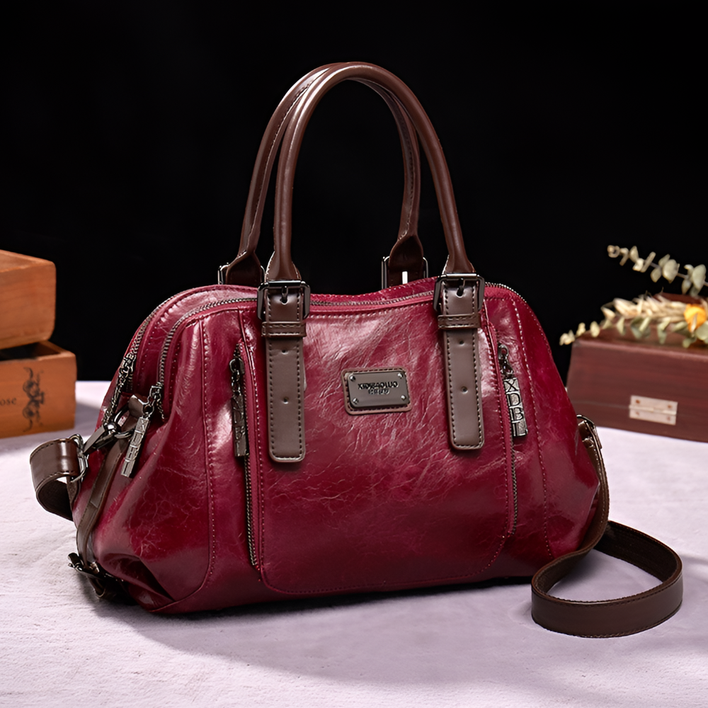 **Davy Women's Boston Handbag - Stylish Top Handle Tote for Everyday Use**