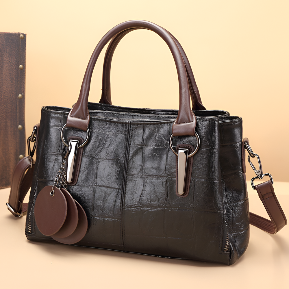 **Davy Women's Boston Handbag - Stylish Top Handle Tote for Everyday Use**