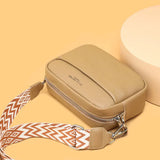 Davy Women's Geometric Strap Camera Crossbody Bag - Stylish & Functional