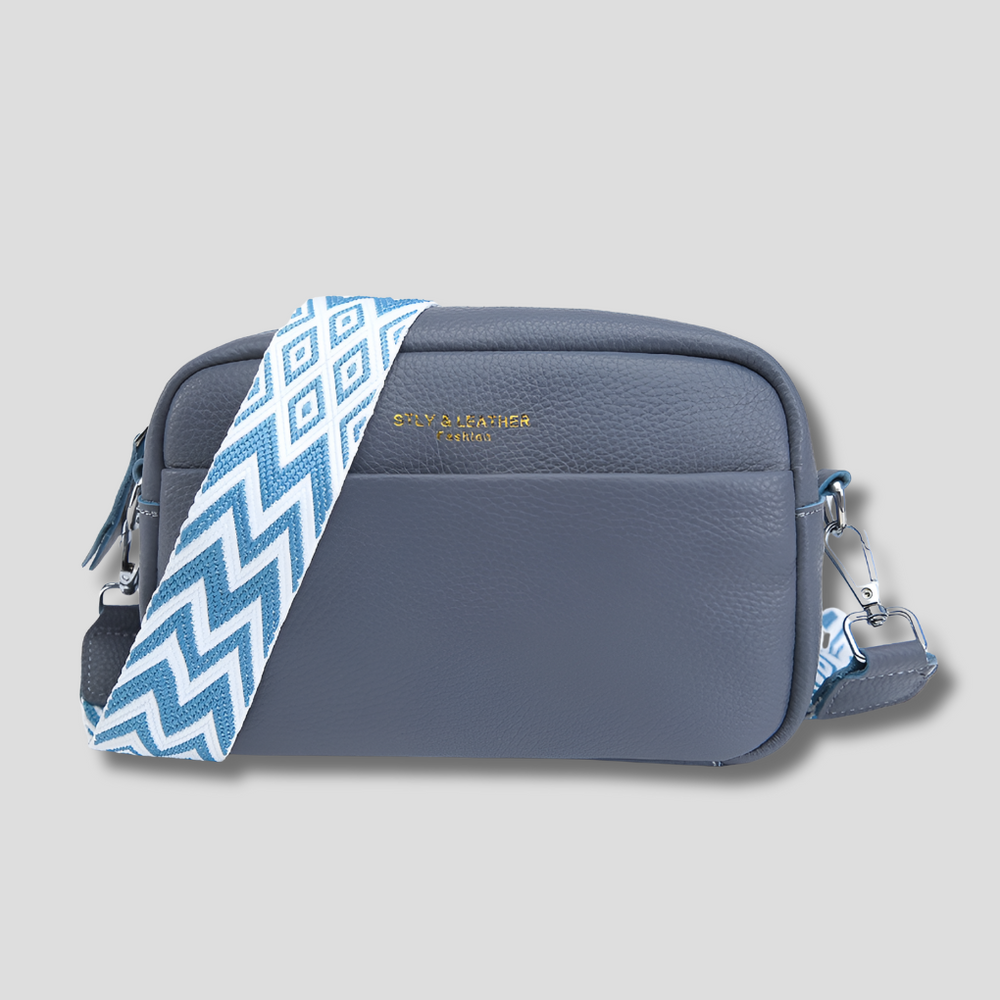 Davy Women's Geometric Strap Camera Crossbody Bag - Stylish & Functional