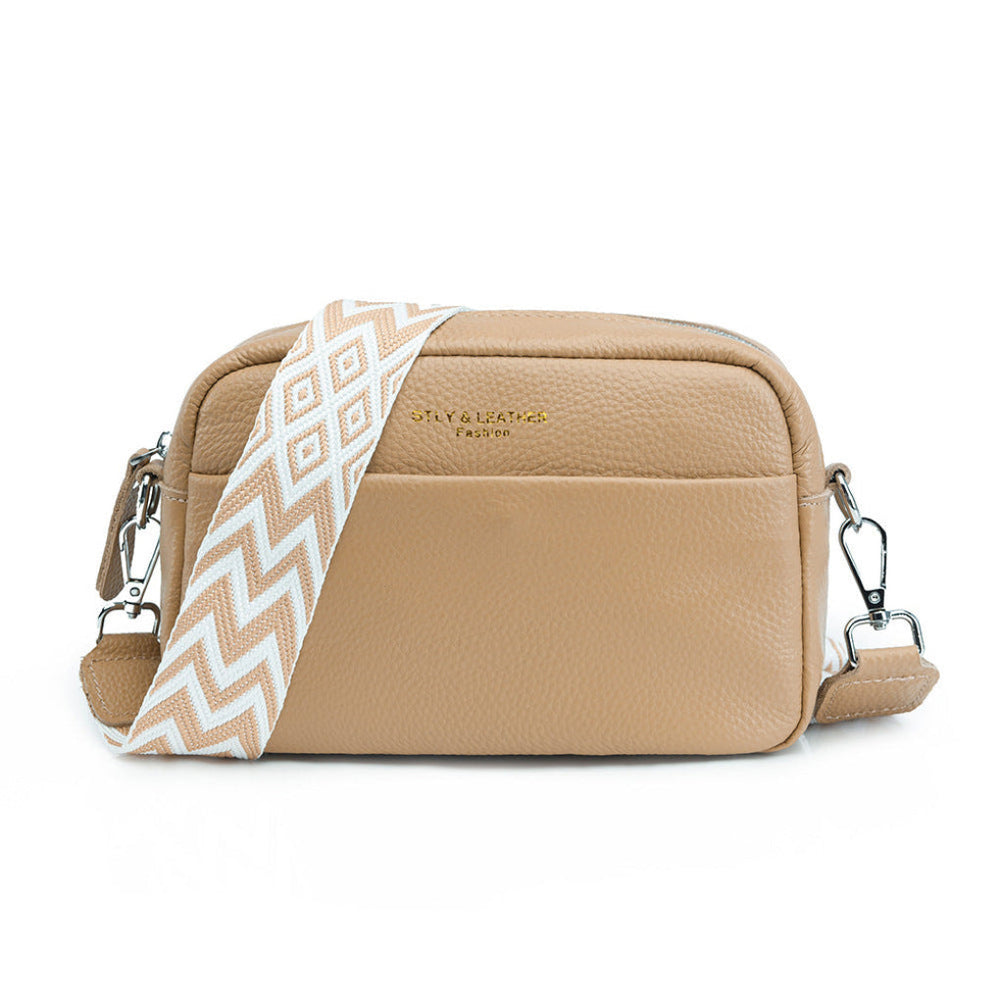 Davy Women's Geometric Strap Camera Crossbody Bag - Stylish & Functional