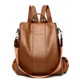 Davy Women's Convertible Anti-Theft Backpack - Stylish & Secure Travel Bag