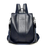 Davy Women's Convertible Anti-Theft Backpack - Stylish & Secure Travel Bag
