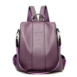 Davy Women's Convertible Anti-Theft Backpack - Stylish & Secure Travel Bag