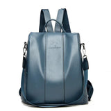 Davy Women's Convertible Anti-Theft Backpack - Stylish & Secure Travel Bag