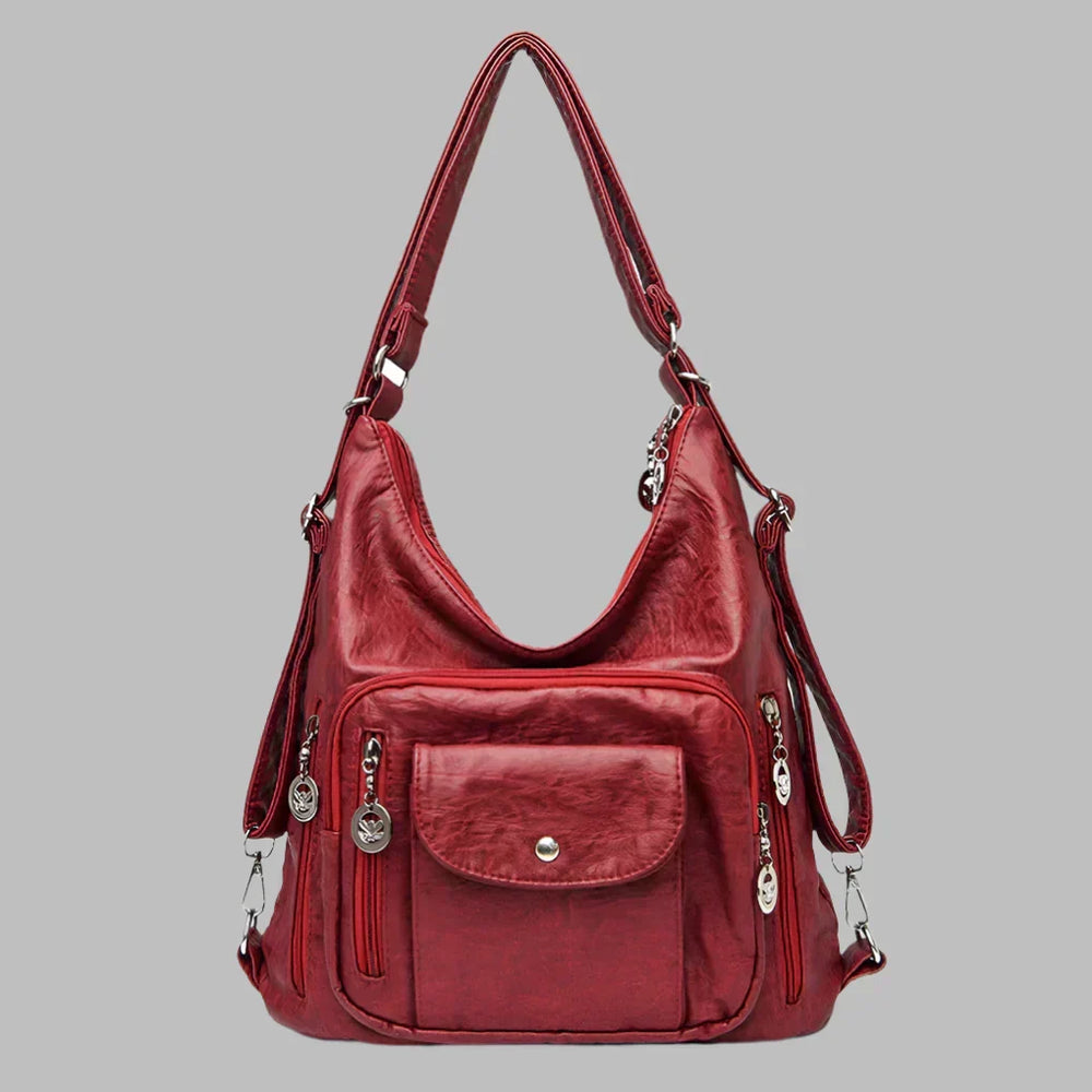 Davy Women's Convertible Backpack Tote Bag - Stylish & Versatile Travel Accessory