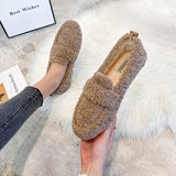 Women's Cozy Plush Loafer Slippers - Soft, Warm & Comfortable Indoor Footwear
