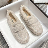 Women's Cozy Plush Loafer Slippers - Soft, Warm & Comfortable Indoor Footwear