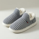 Women's Cozy Ribbed Indoor Slippers - Soft, Warm, Non-Slip House Shoes for Ultimate Comfort