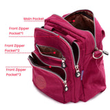 Stylish Davy Women's Crossbody Bag - Versatile Design with Multiple Pockets for Ultimate Organization