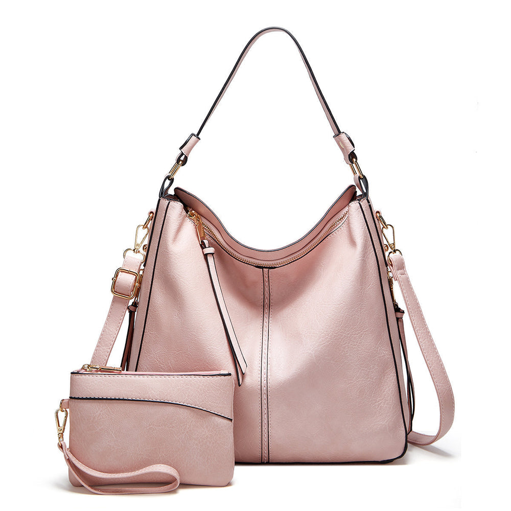 Davy Women's Hobo Shoulder Bag with Stylish Zipper Accent - Chic & Versatile Handbag for Everyday Use