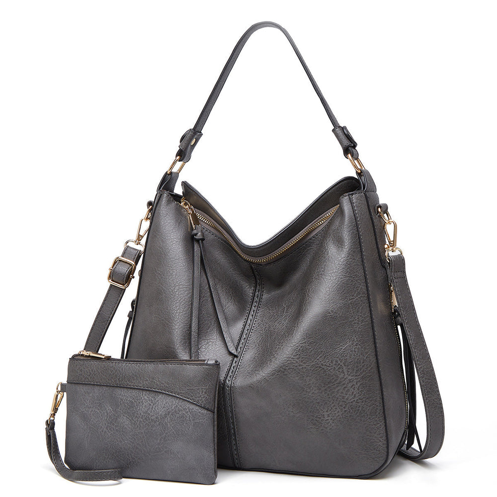 Davy Women's Hobo Shoulder Bag with Stylish Zipper Accent - Chic & Versatile Handbag for Everyday Use