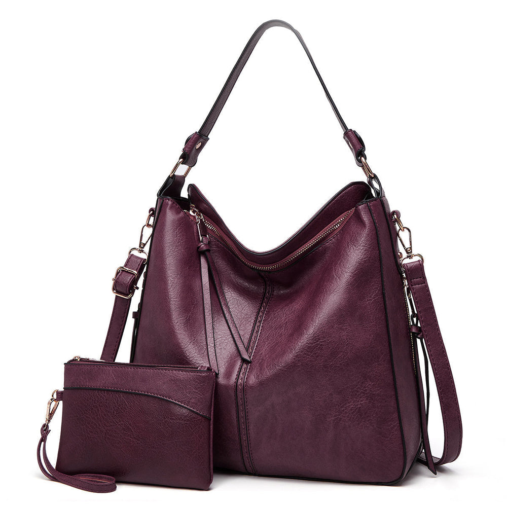 Davy Women's Hobo Shoulder Bag with Stylish Zipper Accent - Chic & Versatile Handbag for Everyday Use