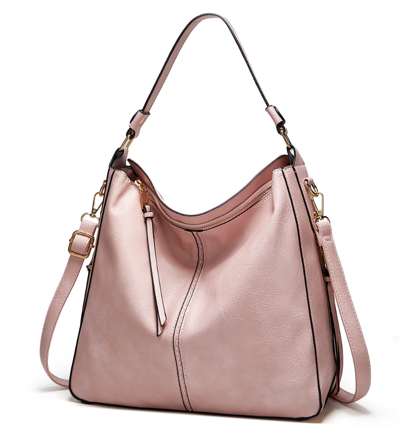 Davy Women's Hobo Shoulder Bag with Stylish Zipper Accent - Chic & Versatile Handbag for Everyday Use