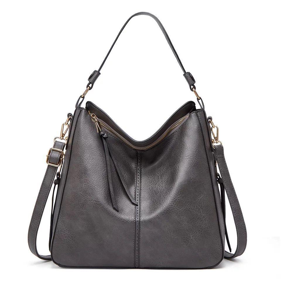 Davy Women's Hobo Shoulder Bag with Stylish Zipper Accent - Chic & Versatile Handbag for Everyday Use