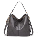 Davy Women's Hobo Shoulder Bag with Stylish Zipper Accent - Chic & Versatile Handbag for Everyday Use