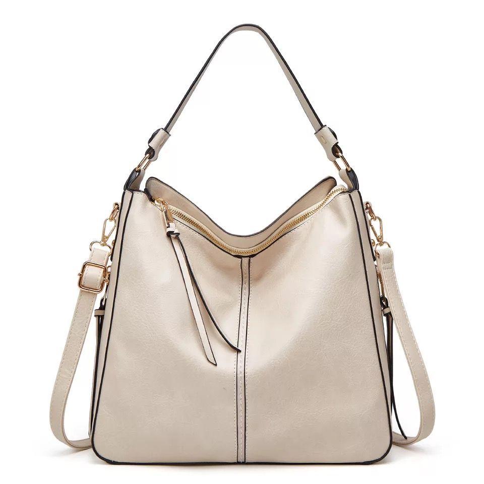 Davy Women's Hobo Shoulder Bag with Stylish Zipper Accent - Chic & Versatile Handbag for Everyday Use