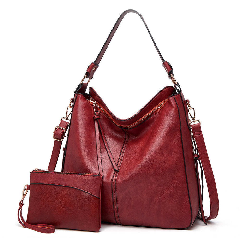 Davy Women's Hobo Shoulder Bag with Stylish Zipper Accent - Chic & Versatile Handbag for Everyday Use