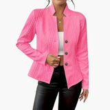 Optimized Product Title: **Women's Textured Cable Knit Blazer - Stylish & Cozy Outerwear for Every Occasion**