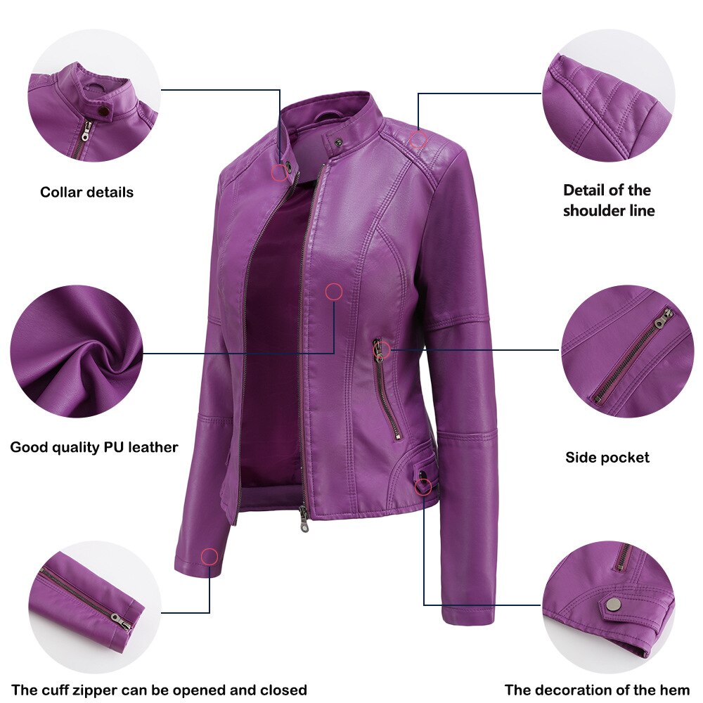 Premium Mao Collar Leather Jacket for Men - Luxurious Genuine Leather Outerwear