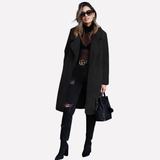 Women's Cozy Longline Teddy Coat - Soft Fleece Warmth, Stylish Oversized Fit, Perfect for Winter & Fall