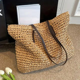 Davy Women's Oversized Woven Tote Bag - Stylish, Durable, and Eco-Friendly Handbag for Everyday Use