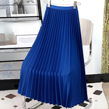Women's Elegant Pleated Midi Skirt - Stylish & Versatile Fashion for Any Occasion