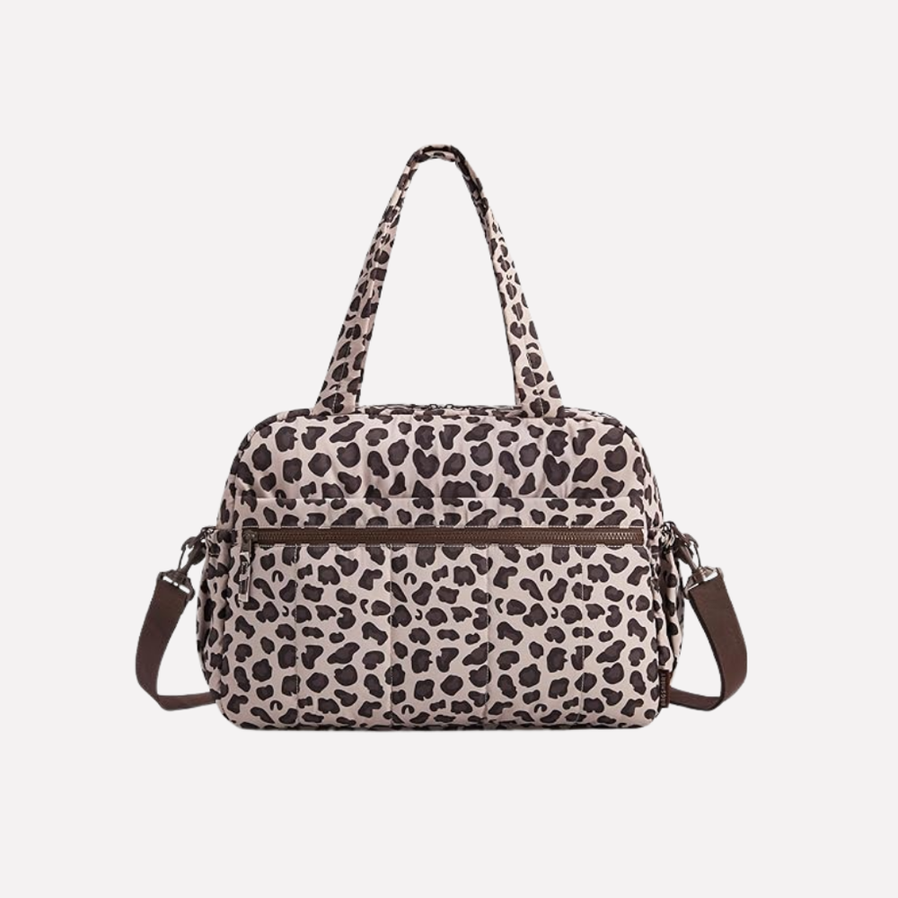 Stylish Women's Quilted Duffel Bag - Perfect for Gym & Travel | Davy