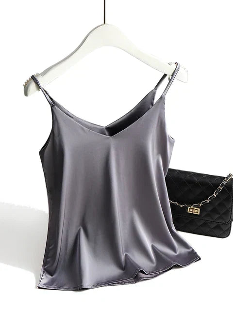 Luxurious Silky Smooth Camisole Top for Women - Soft, Comfortable & Stylish Sleepwear