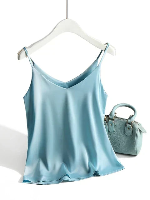 Luxurious Silky Smooth Camisole Top for Women - Soft, Comfortable & Stylish Sleepwear