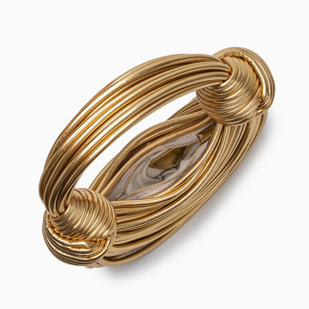 Davy Women's Sculptural Woven Handbag with Twisted Detail | Stylish & Unique Design | Perfect for Any Occasion